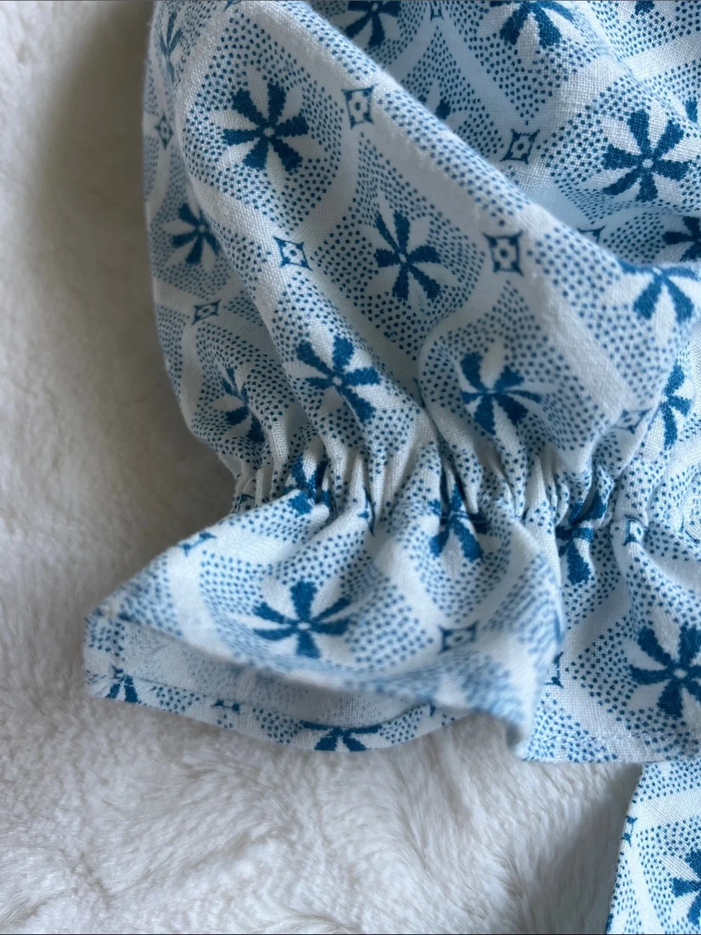 Girls Calico Cotton Little House on the Prairie Pioneer Bonnet